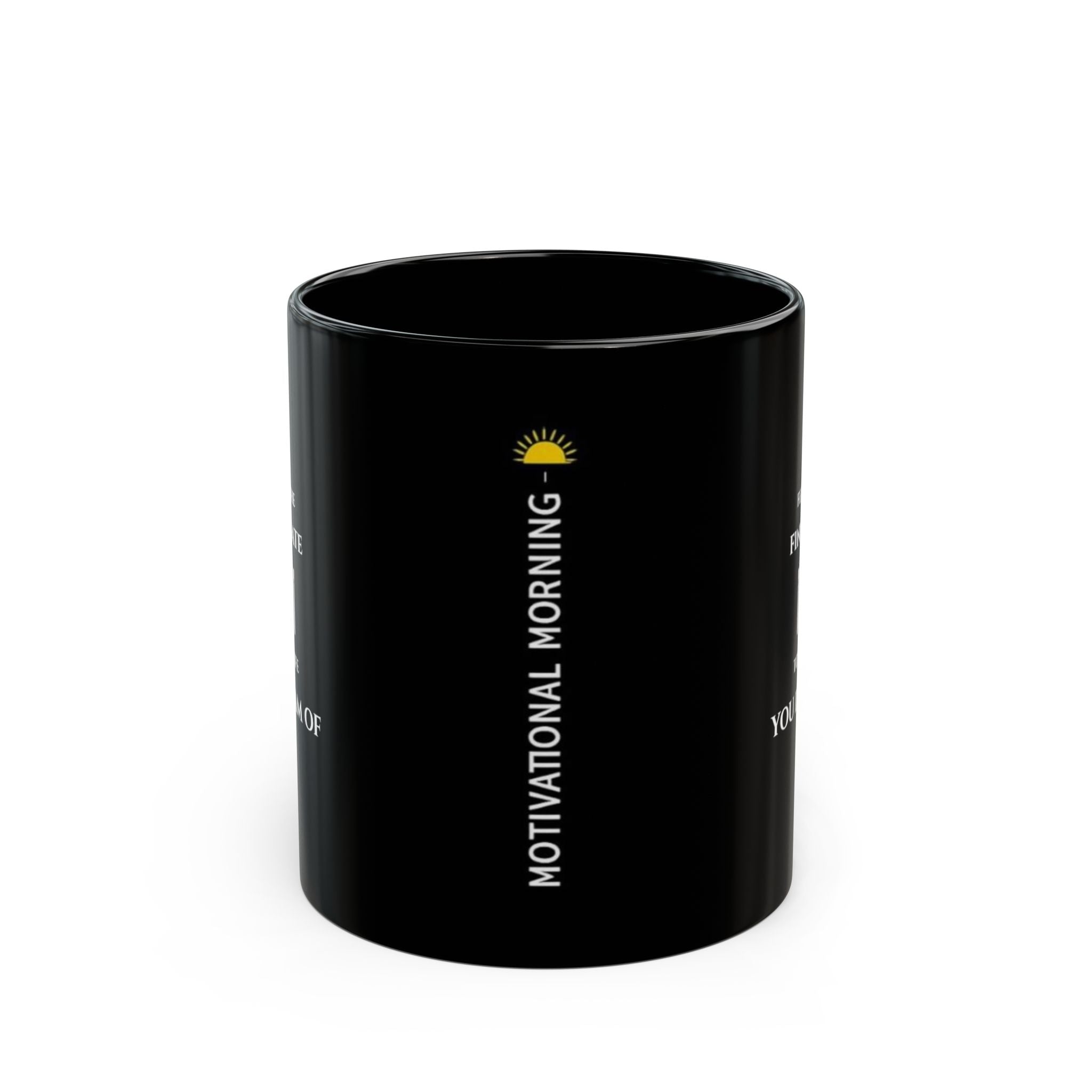 “Fear Is The Final Gate To The Life You Dream Of” — Motivational Morning Mug